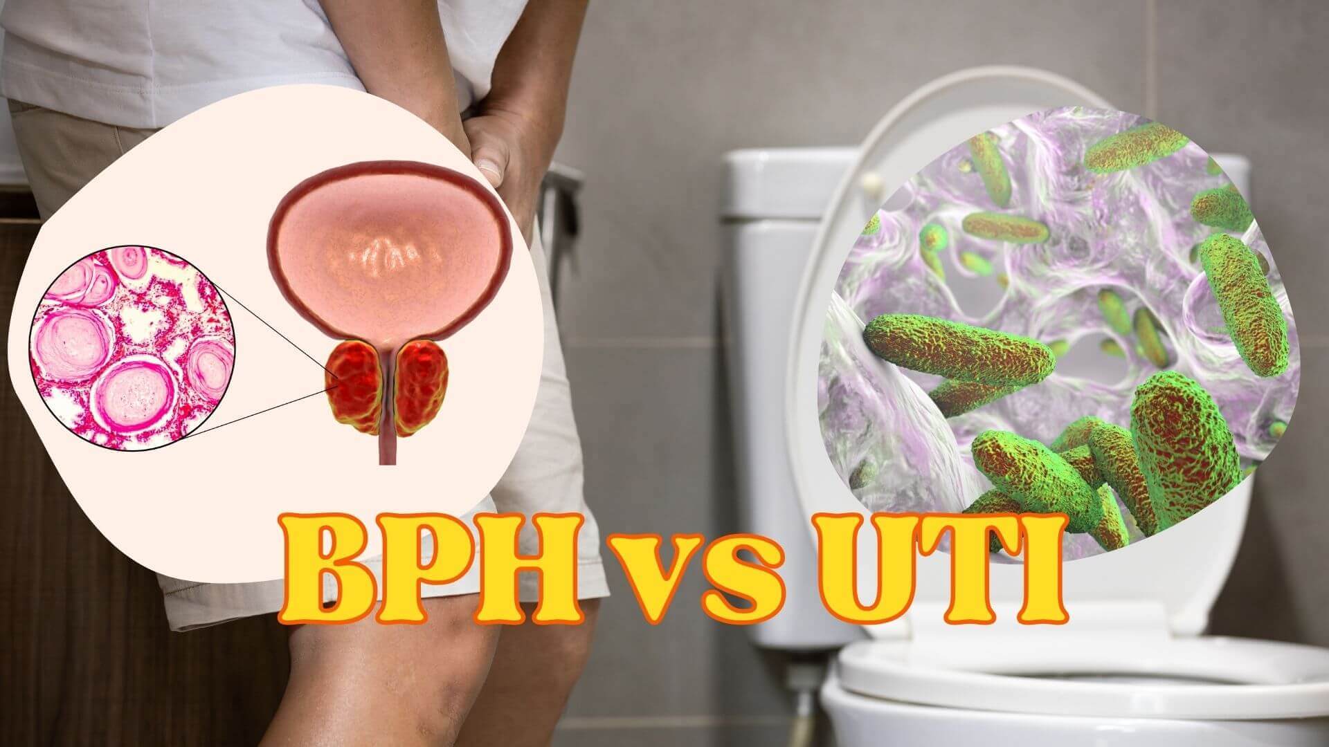UTI (Urinary Tract Infection) or BPH (Benign Prostatic Hyperplasia)